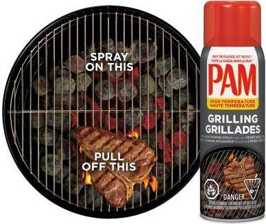 Pam for grilling